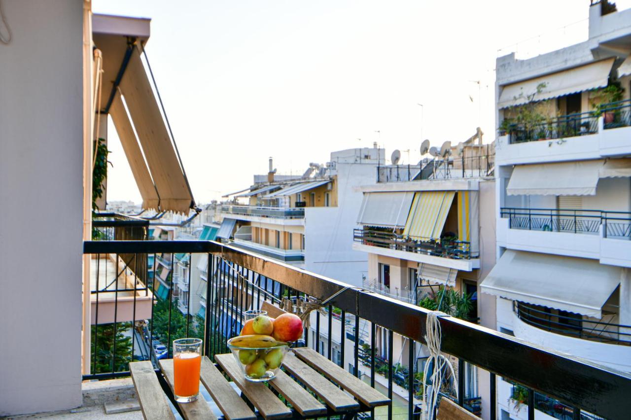 Athenian Sunny Apartment Exterior foto